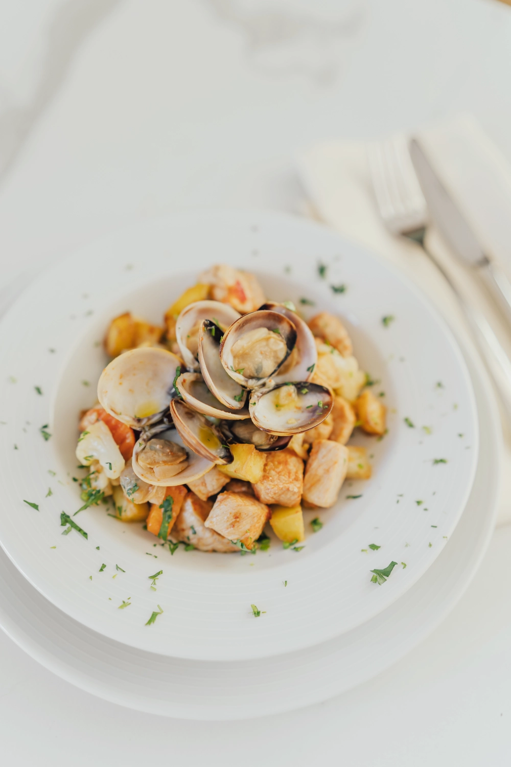 Chança Carne de Porco Alentejana Serpa Hotel